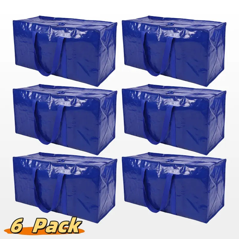 🔥 ¡50% DE DESCUENTO! 🔥 🏠 Bolsa XL Multifuncional Ultra Resistente para Almacenamiento y Mudanzas 🧳✨ – Gran Capacidad, Plegable y Fácil de Transportar