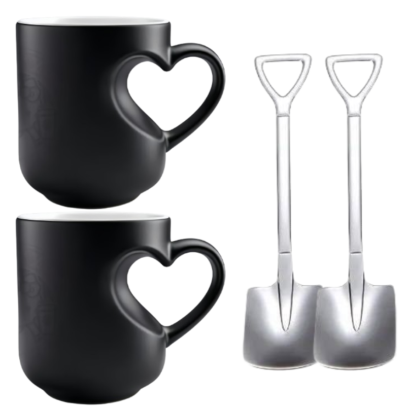 ⏰🔥 ¡50% DE DESCUENTO POR TIEMPO LIMITADO! ☕ Taza de Cerámica que Cambia de Color – Asa en Forma de Corazón para Momentos Mágicos 💖✨