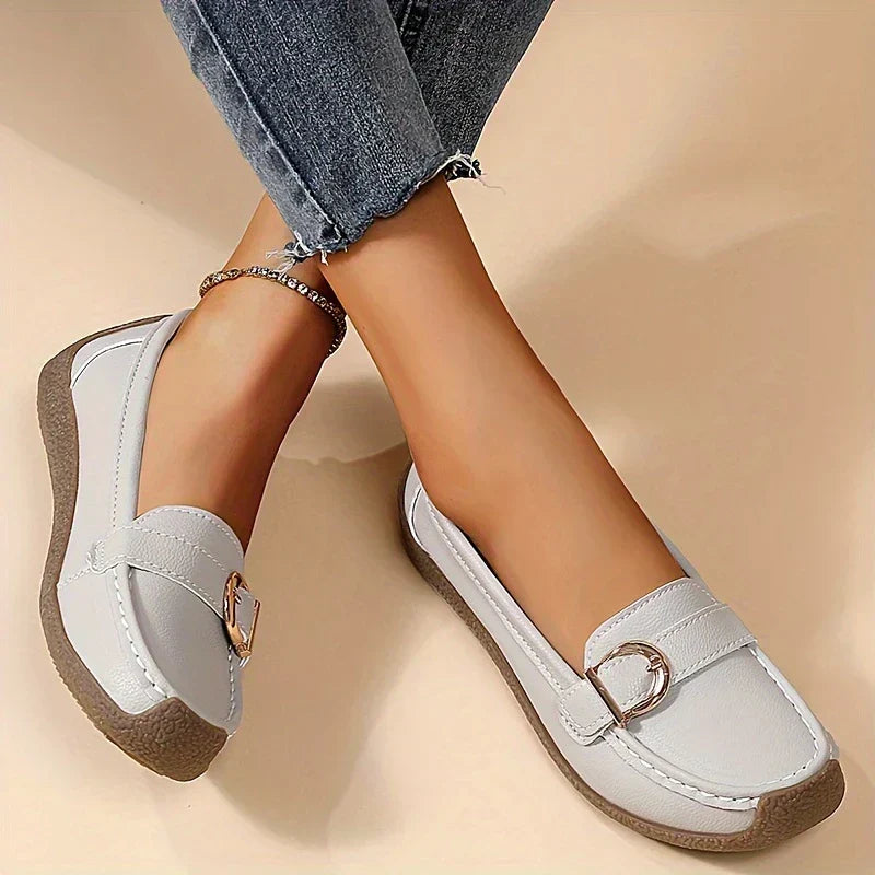 Zapato Casual Cuero Suave Esencia Horizonte Calma, Comodidad Ligera Todo el Día