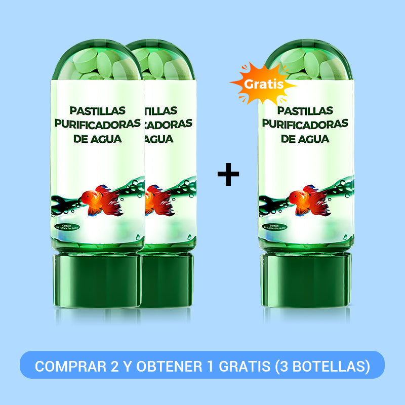💧🐠 Tableta Potente de Purificación de Agua para Acuarios – Agua Cristalina y Saludable para tus Peces 🐟✨