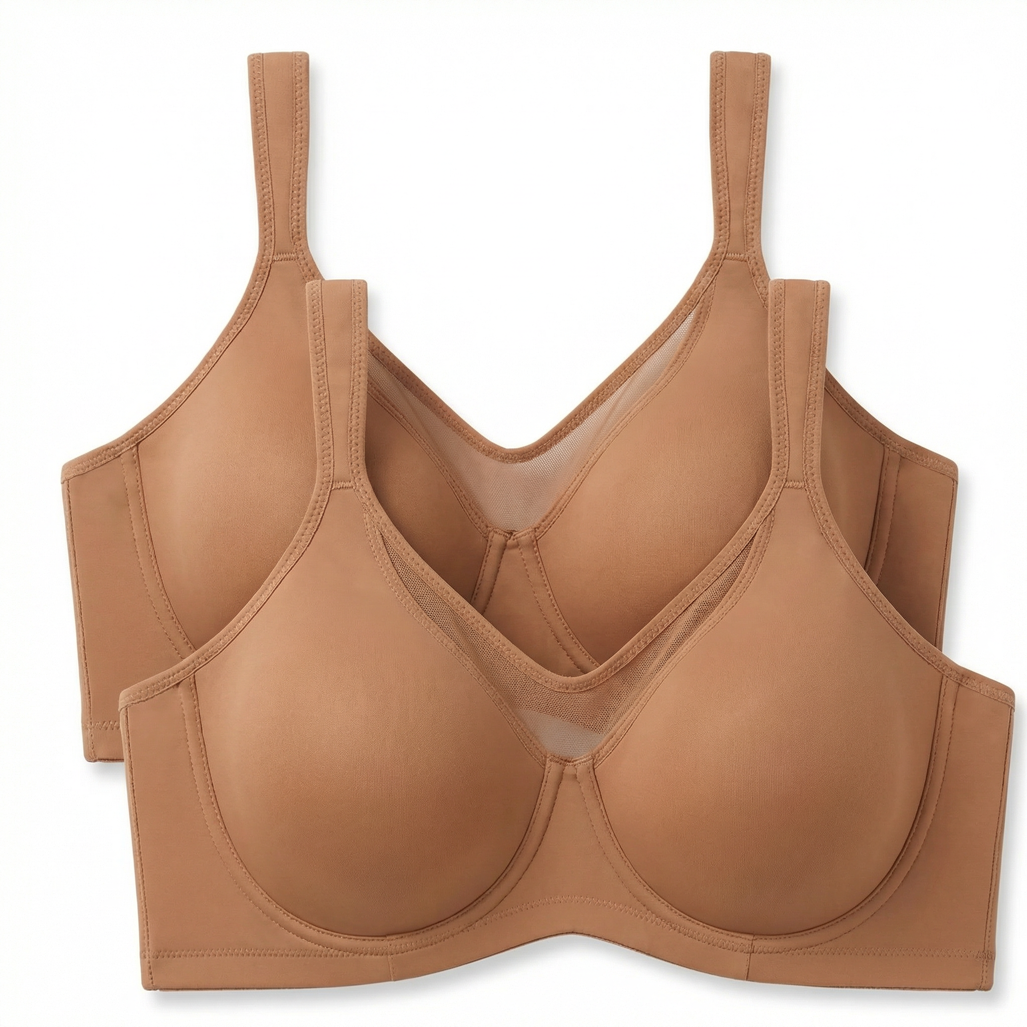 🌸✨ ¡OFERTA 50% OFF! Sujetador Elegante con Aros y Malla Transparente – Sujeción y Comodidad