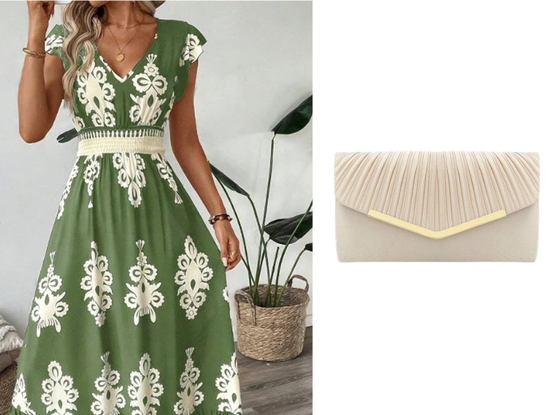 ⏰ ¡Oferta Limitada 50% OFF! 👗 Vestido Maxi Fluido con Estampado Barroco y Escote en V para Mujer – Elegancia y Comodidad Todo el Día 🏖️✨