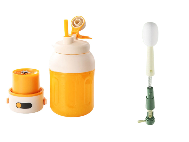 ⏰🔥 ¡50% DE DESCUENTO POR TIEMPO LIMITADO! 🍓 Licuadora personal portátil: mini vaso exprimidor recargable por USB para preparar batidos y licuados sobre la marcha 🥤✨