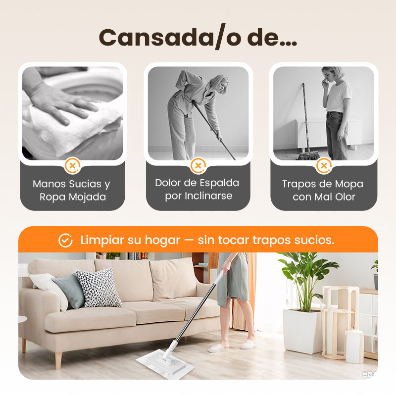 ⏰🔥 ¡50% DE DESCUENTO POR TIEMPO LIMITADO! 🧹 Fregona Antipolvo – Limpieza Rápida y Fácil sin Esfuerzo ✨💖