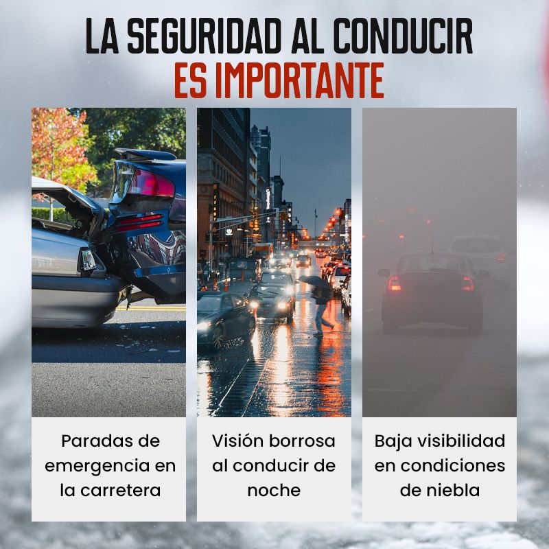🚨 Luz Solar de Emergencia Triangular 2 en 1 – Advertencia y Seguridad en la Carretera 🛣️⚡