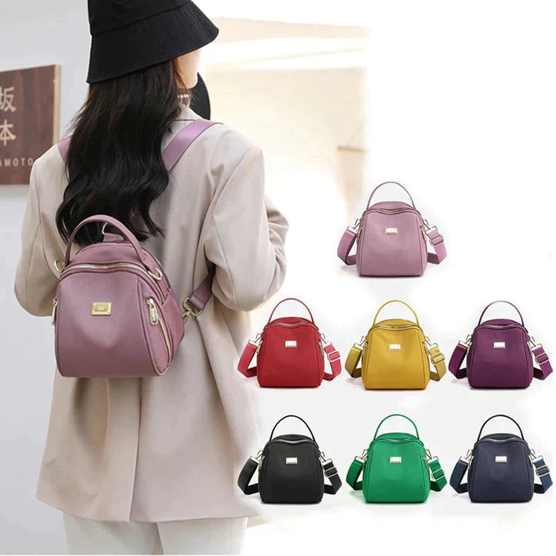 Mochila Casual Nylon Aura Prisma, Estilo y Versatilidad en Cada Día