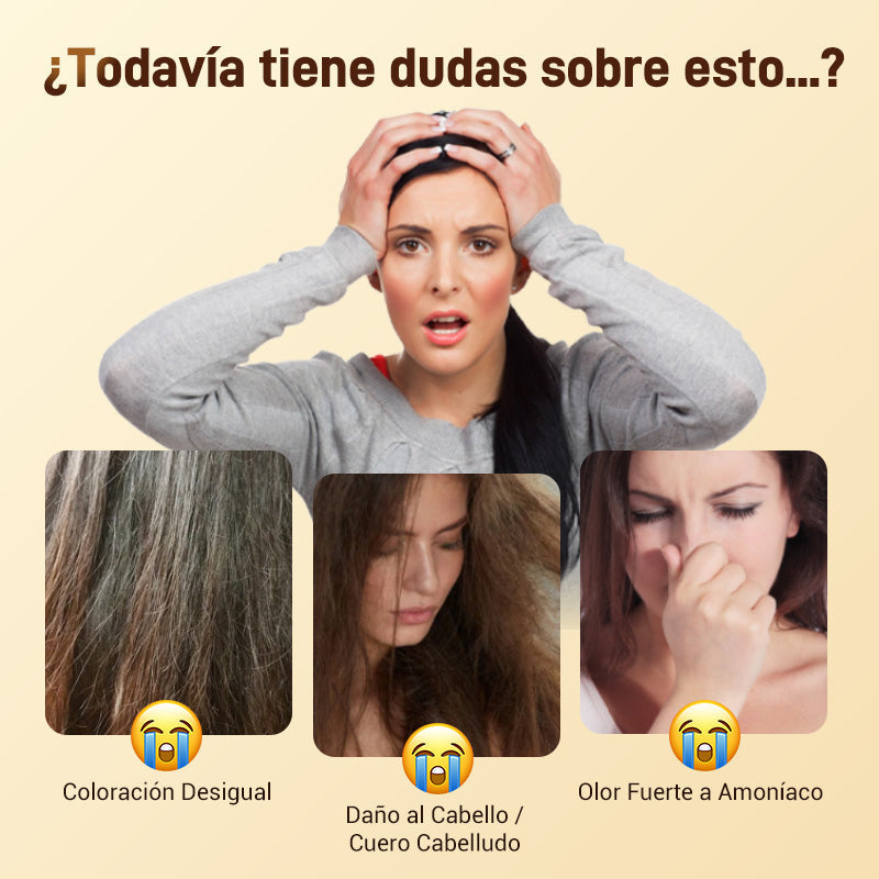 ⏰🔥 ¡50% DE DESCUENTO POR TIEMPO LIMITADO! 🌿✨ Tinte Capilar Nutritivo – Color Radiante y Cabello Suave Naturalmente 💇‍♀️💖