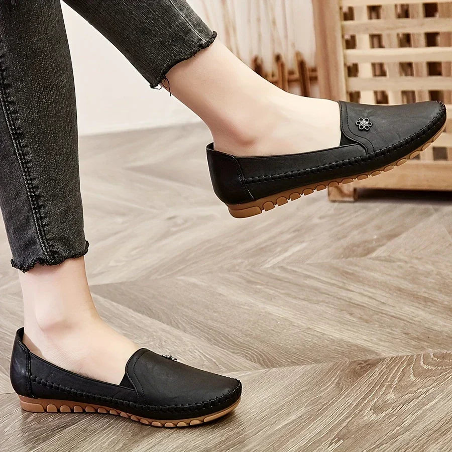 Zapato Casual Cuero Suave Travesía Armonía, Comodidad Suprema Todo el Día