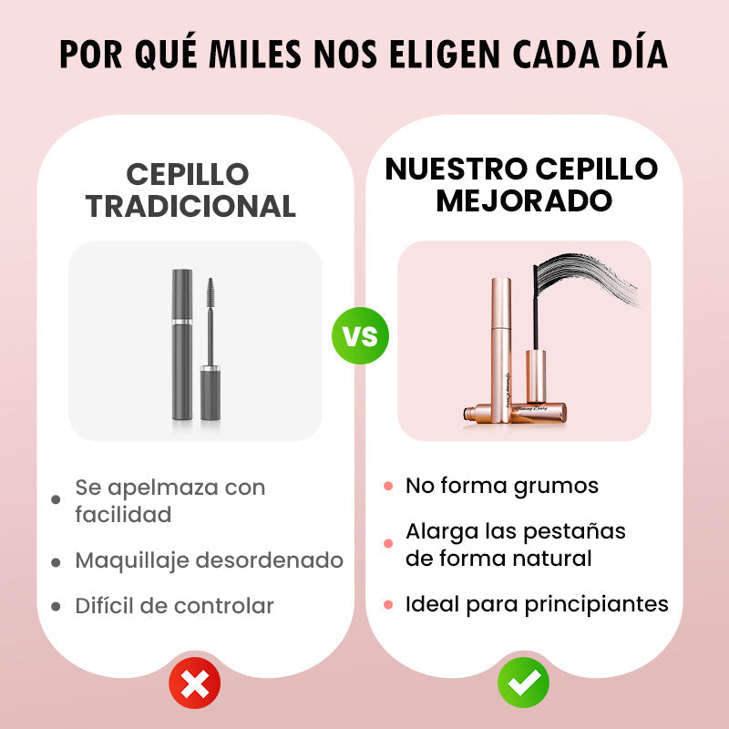 🔥 50% DE DESCUENTO 🔥 Nueva Máscara de Pestañas Alargadora y Rizadora 💖✨ ¡Consigue unas pestañas más largas y curvas al instante!