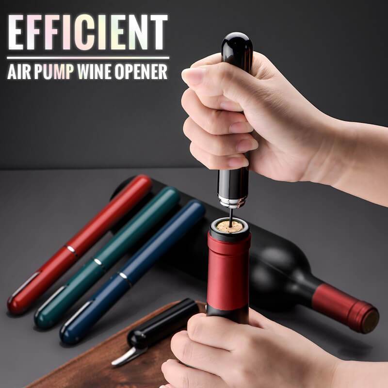 🔥 50% DE DESCUENTO 🔥 Abridor de Botellas con Bomba de Presión de Aire 🍾💨 ¡Abre tus bebidas de forma rápida y divertida!