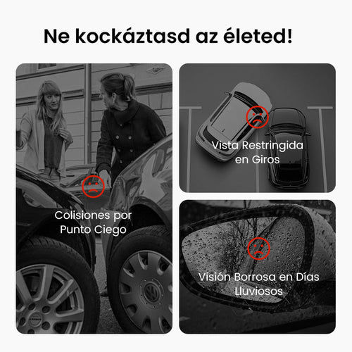 Espejo de punto ciego para automóvil (1 PAR)