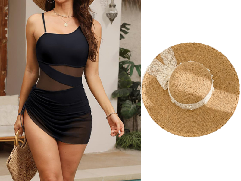 ⏰🔥 ¡Oferta Especial 50% OFF! 👙 Traje de Baño Enterizo para Mujer – Malla Transparente, Ajuste Perfecto y Control de Abdomen ✨💖