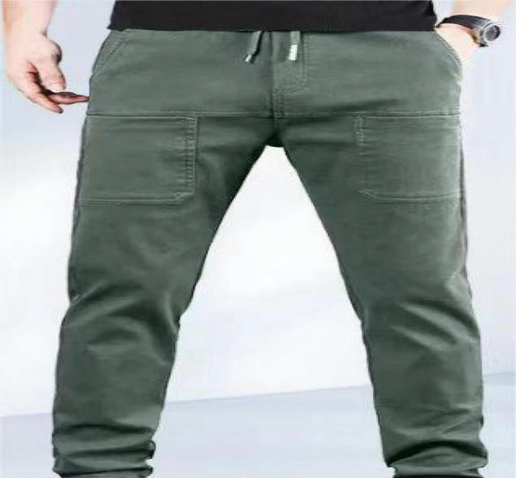 🔥👖 Pantalones Cargo Altos, Elásticos y Duraderos con Múltiples Bolsillos 💼✨
