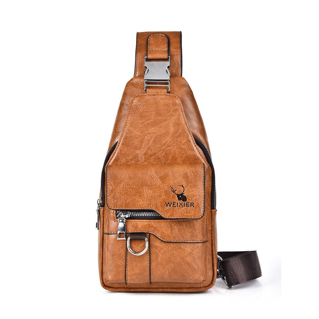 Bolso Bandolera Impermeable Horizonte Urbano Jazz, Viaje Ligero y Versátil