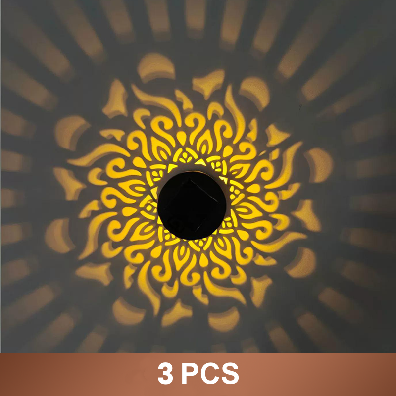 🌞✨ ¡OFERTA 50% OFF! Lámpara Solar Mandala – Decoración Mágica para Exterior