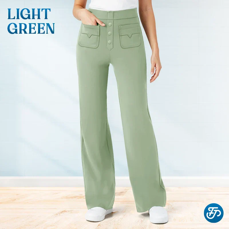 👖✨ ¡OFERTA 50% OFF! Pantalones Stretch Cintura Alta – Comodidad Todo el Día