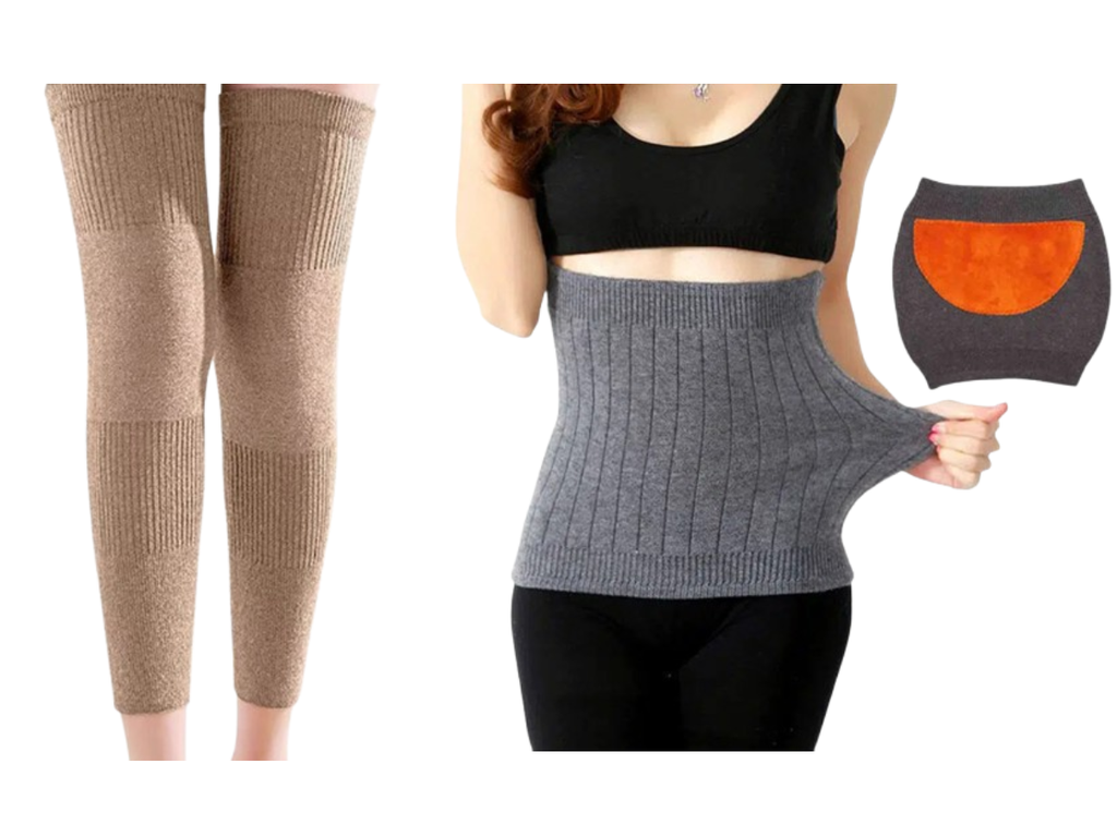 🔥 50% DE DESCUENTO 🔥 Rodilleras Largas Térmicas – Cálidas, Elásticas y Súper Cómodas 🦵❄️ | Soporte Ideal para Frío, Deporte y Uso Diario