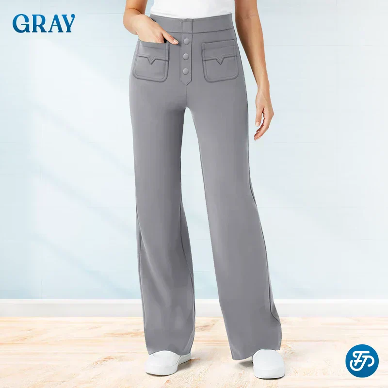 👖✨ ¡OFERTA 50% OFF! Pantalones Stretch Cintura Alta – Comodidad Todo el Día