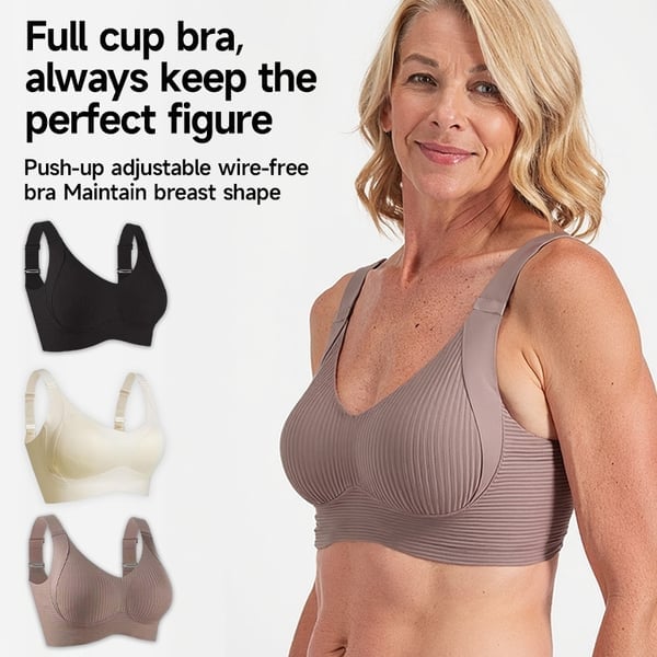 💥👙 ¡50% OFF! Sujetador Push-Up Inalámbrico – Levanta y Moldea tu Busto