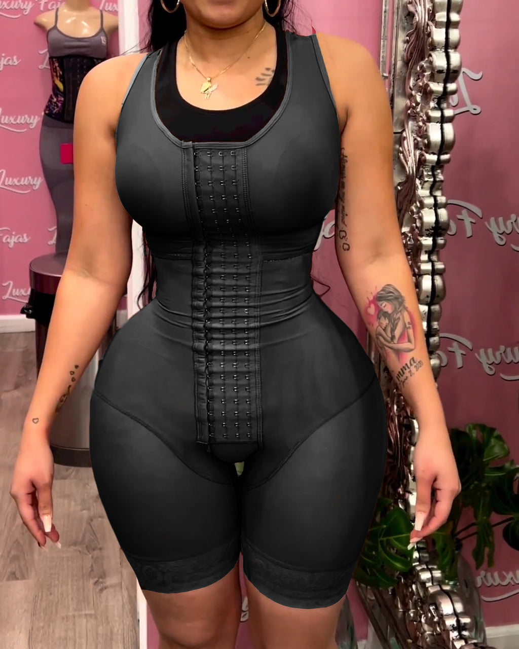 Shapshe® Faja Colombiana de Cuerpo Completo de Alta Compresión Control de Abdomen Shapewear para BBL