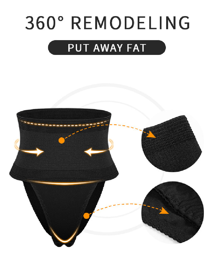 Faja Reductora de Cintura para Mujer, Tanga Moldeadora con Control de Abdomen, Cintura Alta, Pantaleta Moldeadora