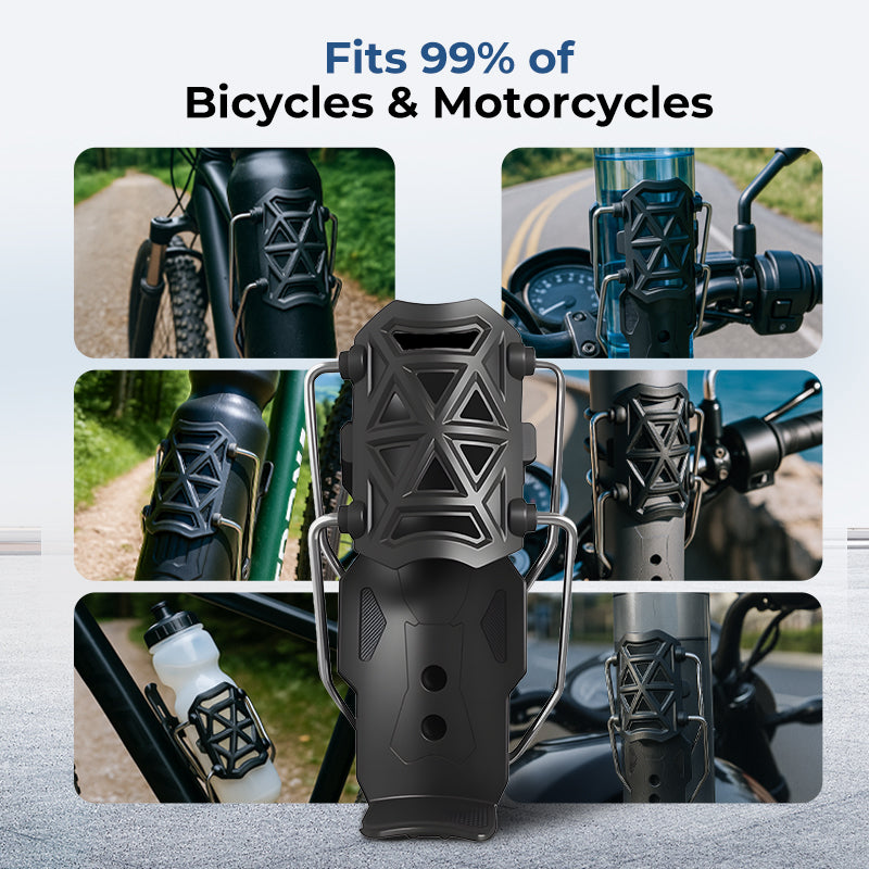 Portabidón adaptable para ciclismo con 49 % de descuento