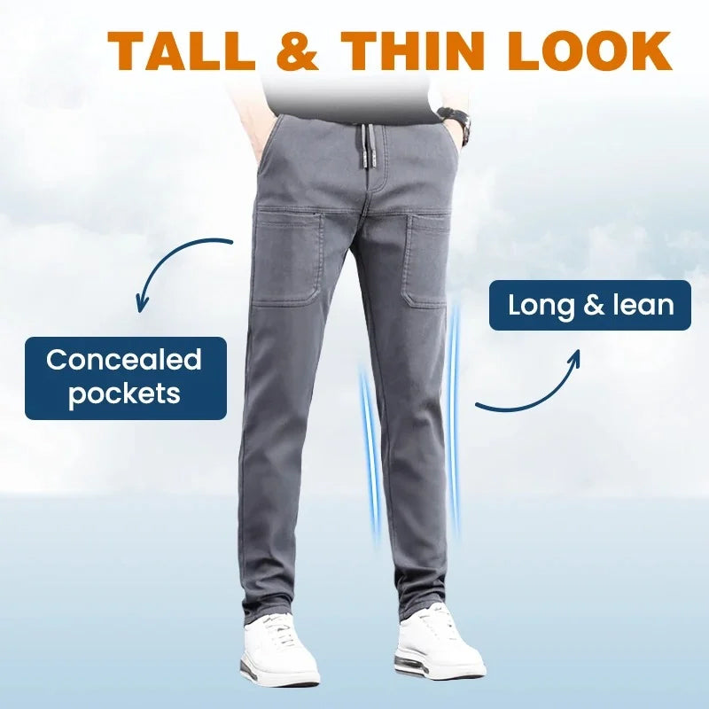 🔥👖 Pantalones Cargo Altos, Elásticos y Duraderos con Múltiples Bolsillos 💼✨