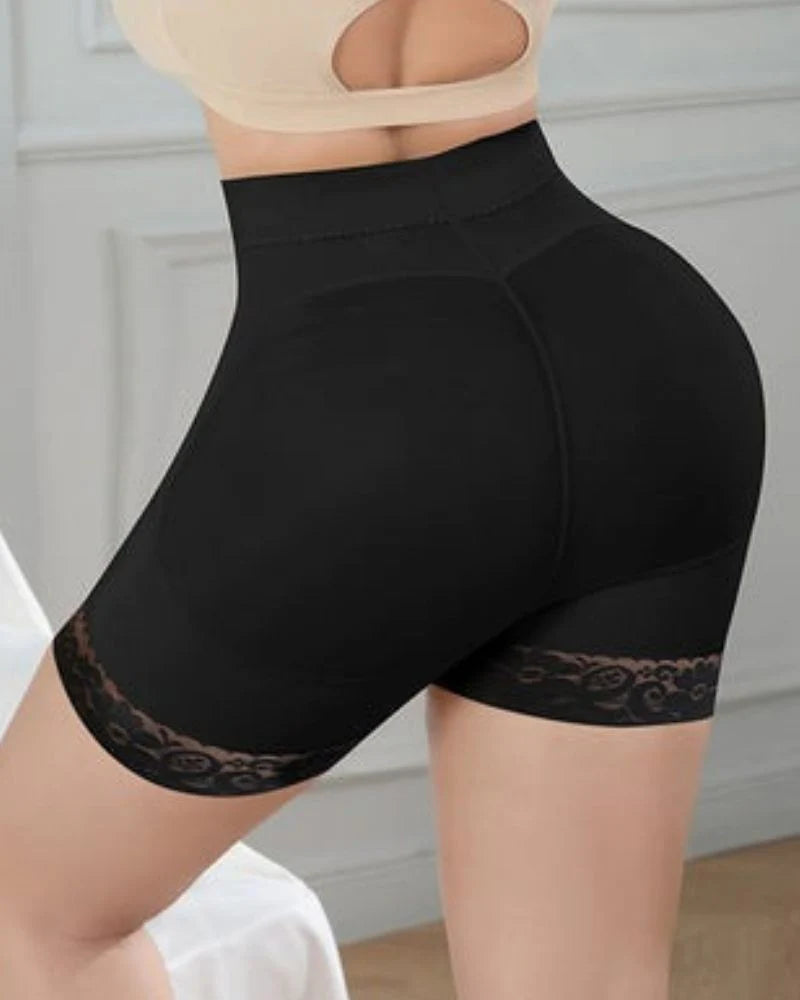 Shapshe® Panty Moldeador Levanta Glúteos Negro Sin Costuras para Mujer con Control Reafirmante de Muslos