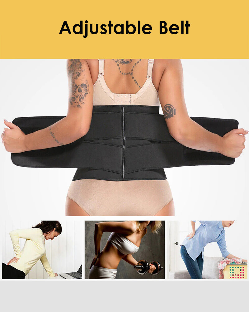 Cinturilla Moldeadora de Neopreno para Sudoración, Corsé Adelgazante para Mujer