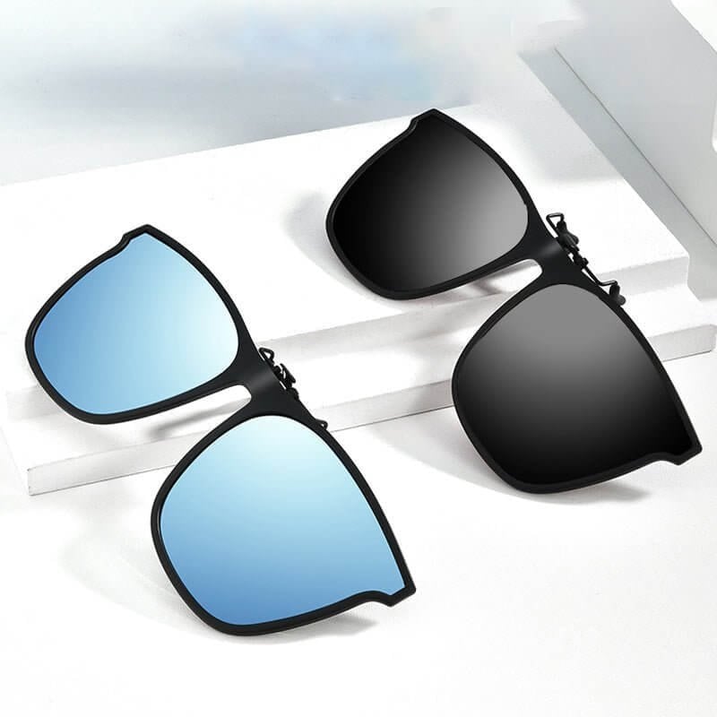New Polarized Clip-on Flip Up Sunglasses (en inglés)