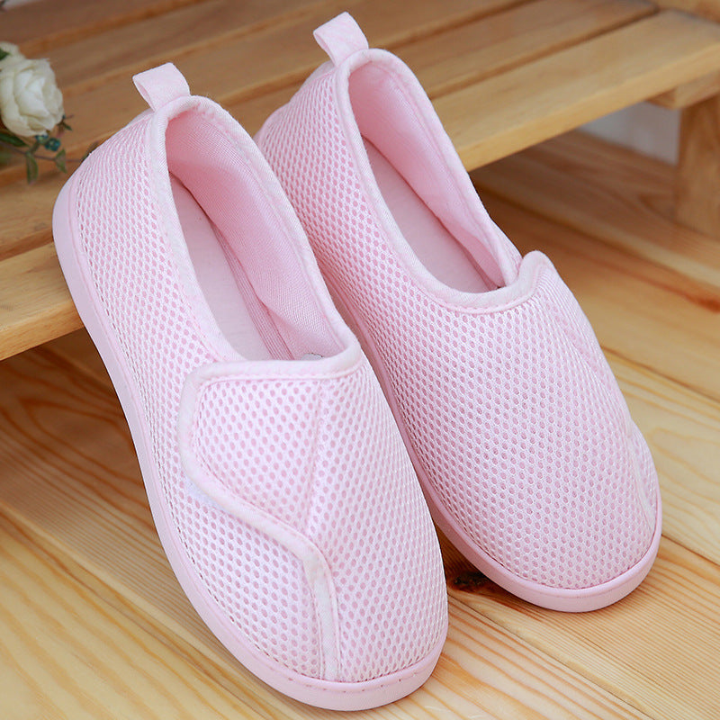 Zapatillas Antideslizantes Tejido Transpirable Eco Armonía Caminata, Confort Prolongado Sin Dolor