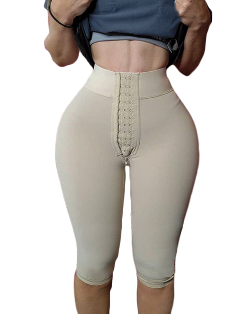 Shapshe® Short Moldeador de Cuerpo Reloj de Arena con Cierre Frontal Alta Compresión Levanta Glúteos
