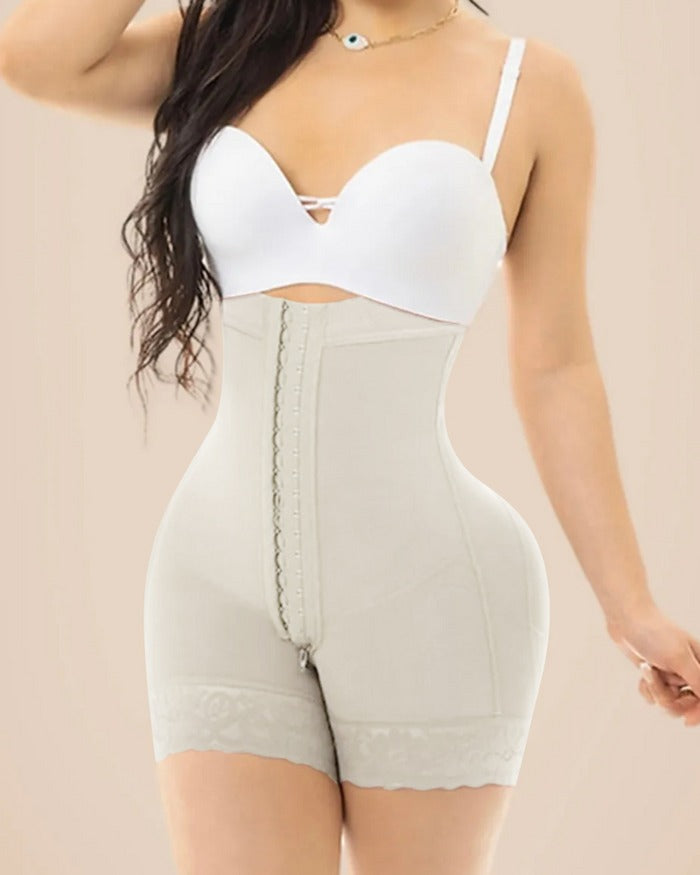 Shapshe® Shorts Modeladores de Cintura Alta con Tirantes Desmontables y Gancho para Realzar los Glúteos