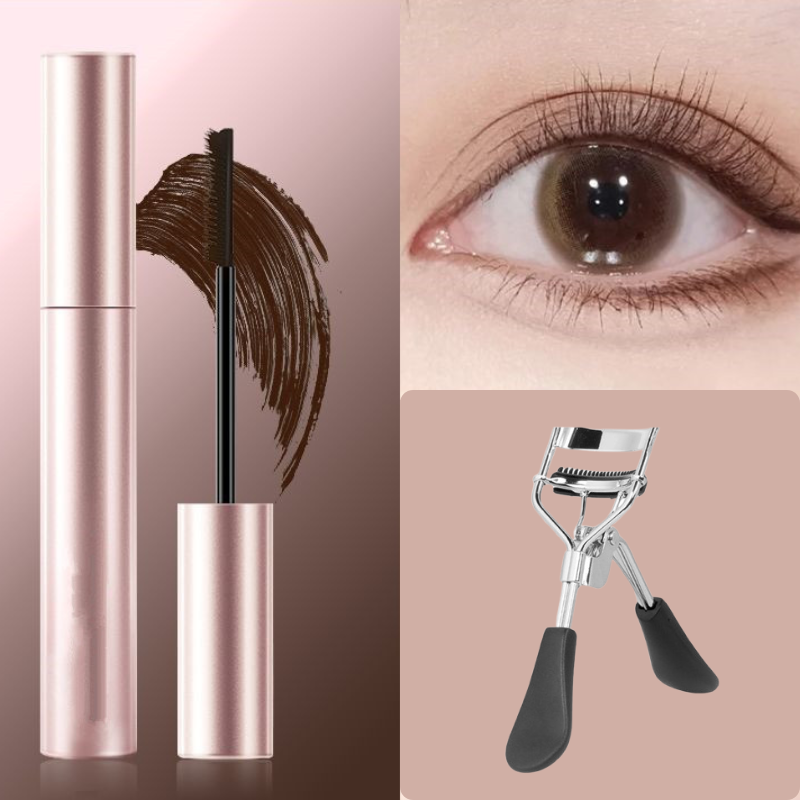 👁️✨ Máscara de Pestañas Impermeable y a Prueba de Manchas – Alarga, Riza y Dura Todo el Día para una Mirada Deslumbrante 💖🌟