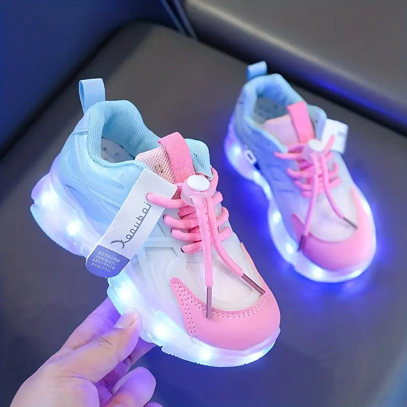 Zapatillas Deportivas Iluminación Digital Prisma Beat, Diversión y Estilo en Cada Paso