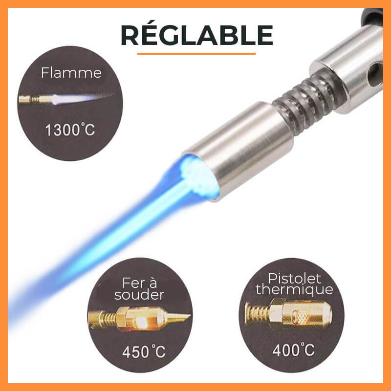 🔥🛠️ ¡50% OFF por Tiempo Limitado! Soldador de Gas Portátil 4 en 1 – Compra Más y Ahorra Más 💥✨