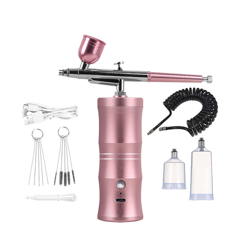 ⏰🔥 ¡Oferta Especial 50% OFF! 🎨 Kit Eléctrico de Cepillo de Aire – Compresor Integrado para Pintura Profesional ✨🖌️