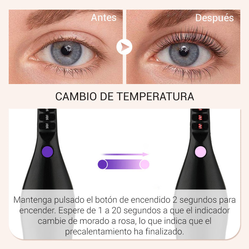 ⏰ ¡Oferta Limitada 50% OFF! 🔥 Rizador de Pestañas Eléctrico – Volumen y Curvatura Perfecta en Segundos 👁️✨💖