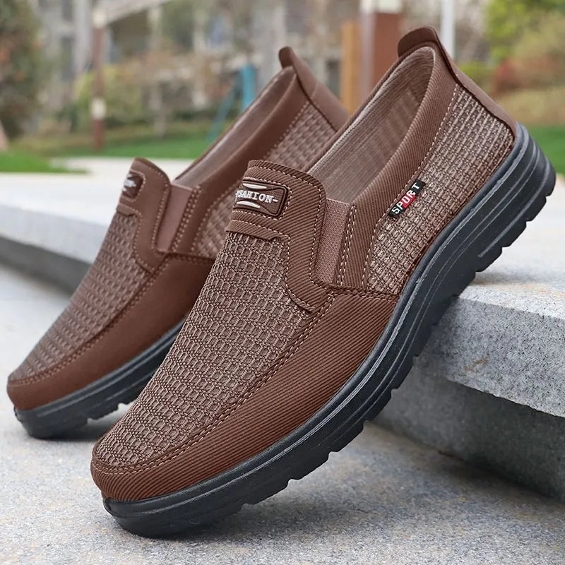 Zapatillas Ortopédicas Tejido Transpirable Aura Camino Vitalidad, Alivio Inmediato Para Pies y Espalda