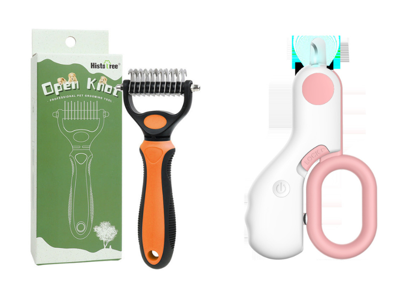 ⏰🔥 ¡50% DE DESCUENTO POR TIEMPO LIMITADO! 🐶🐱 Herramienta Profesional para Desenredar – Pelo Suave y Libre de Nudos en Mascotas ✨💖