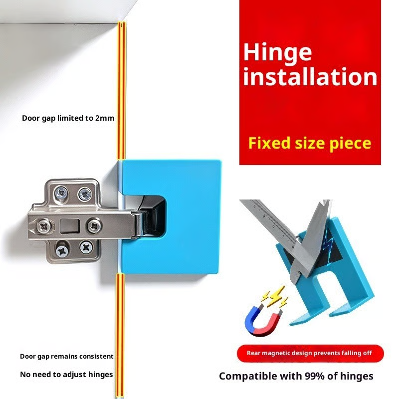 🔧✨ The Easy Hinge Mate – Tu Solución Rápida para Instalar Puertas | 🛒💰 ¡Compra Más, Ahorra Más!