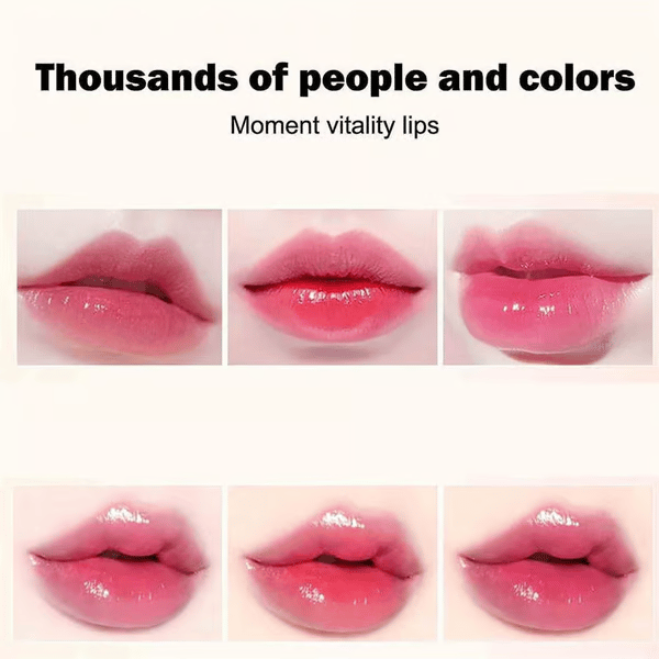 💄✨ Labial CrystalClear Color Alchemy – Cambia de Color y Es Intransferible 💋🌈 ¡Se Tiñe Automáticamente al Contacto para un Look Único y Duradero! 🌟💖