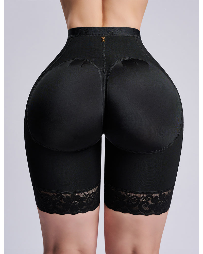 Faja Moldeadora para Mujer Cinturilla Levanta Glúteos Panty de Control de Cintura Alta
