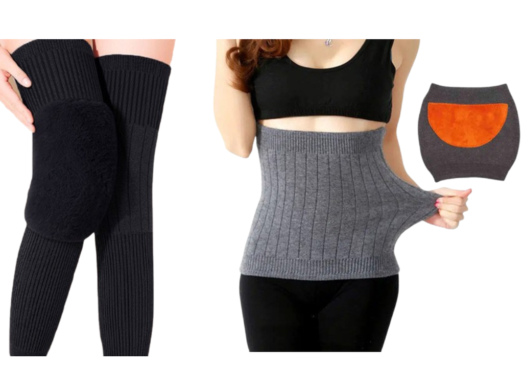 🔥 50% DE DESCUENTO 🔥 Rodilleras Largas Térmicas – Cálidas, Elásticas y Súper Cómodas 🦵❄️ | Soporte Ideal para Frío, Deporte y Uso Diario