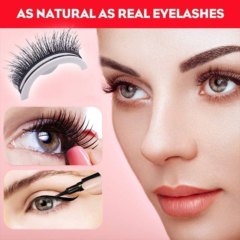 💖✨ ¡OFERTA 50% OFF! Pestañas Autoadhesivas Reutilizables – Sin Pegamento