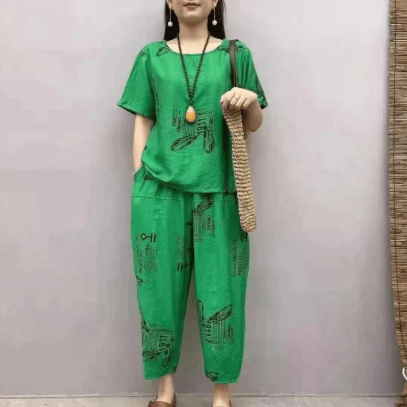 Conjunto Mujer Casual y Suelto 2 Piezas
