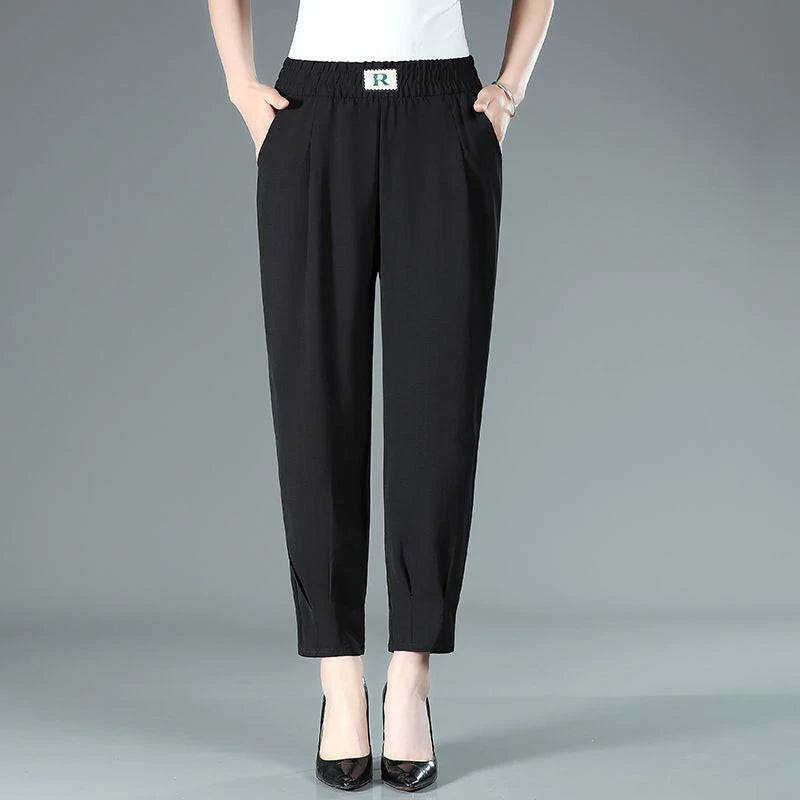 Cool Ice Silk Harem Pantalones para Mujer