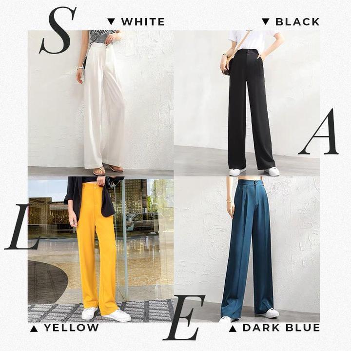 💞 Pantalones Informales de Pierna Ancha para Mujer – Estilo Cómodo y Elegante para Todos los Días ✨👖