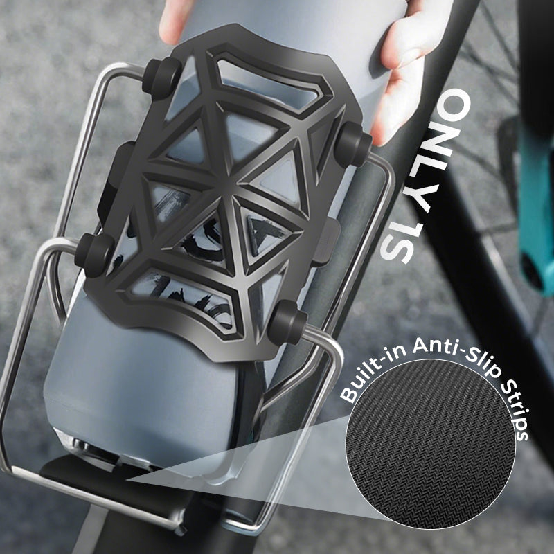 Portabidón adaptable para ciclismo con 49 % de descuento