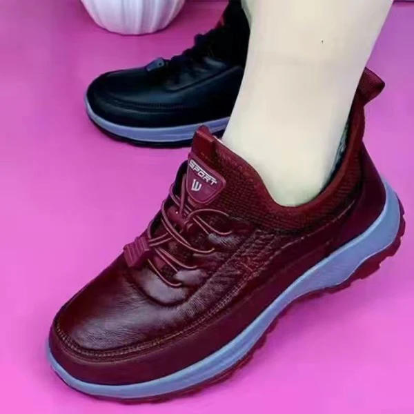 Zapatos Antideslizantes Forro Polar Aura Invierno Serenidad, Calidez y Seguridad Todo el Día